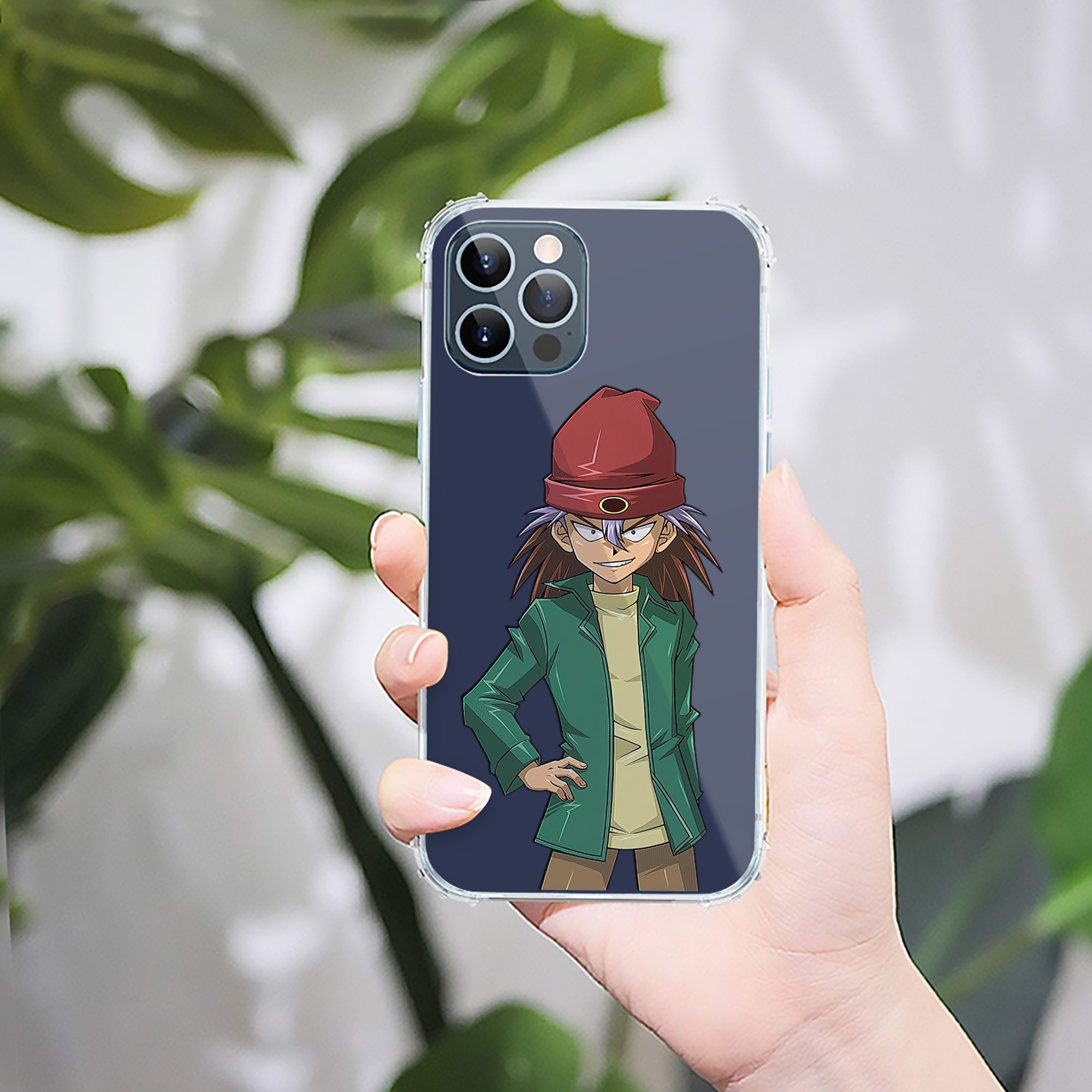 （画像用） 遊☆戯☆王 Yu-Gi-Oh! 【iPhone 12シリーズ対応】透明スマホケース（クリアソフトケース）